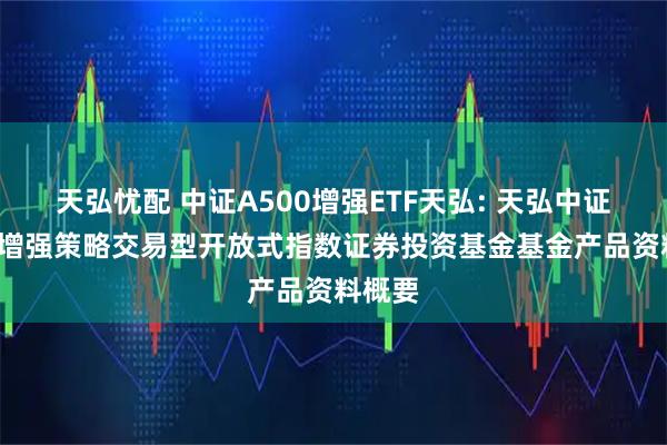 天弘忧配 中证A500增强ETF天弘: 天弘中证A500增强策略交易型开放式指数证券投资基金基金产品资料概要